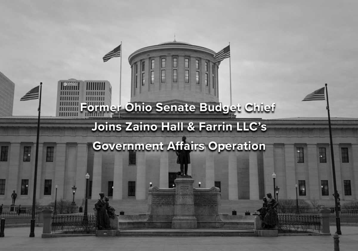 Former Ohio Senate Budget Chief Joins Zaino Hall & Farrin LLC img