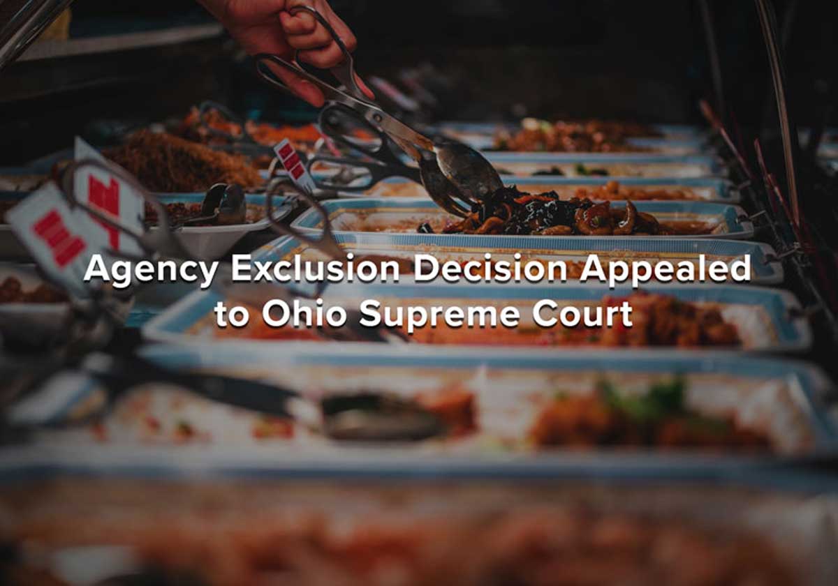 agency exclusion decision appealed img